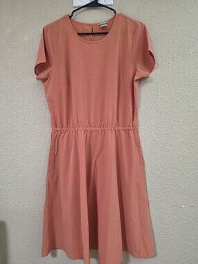 Duluth Womens Flexcellence Dress size Small Orange